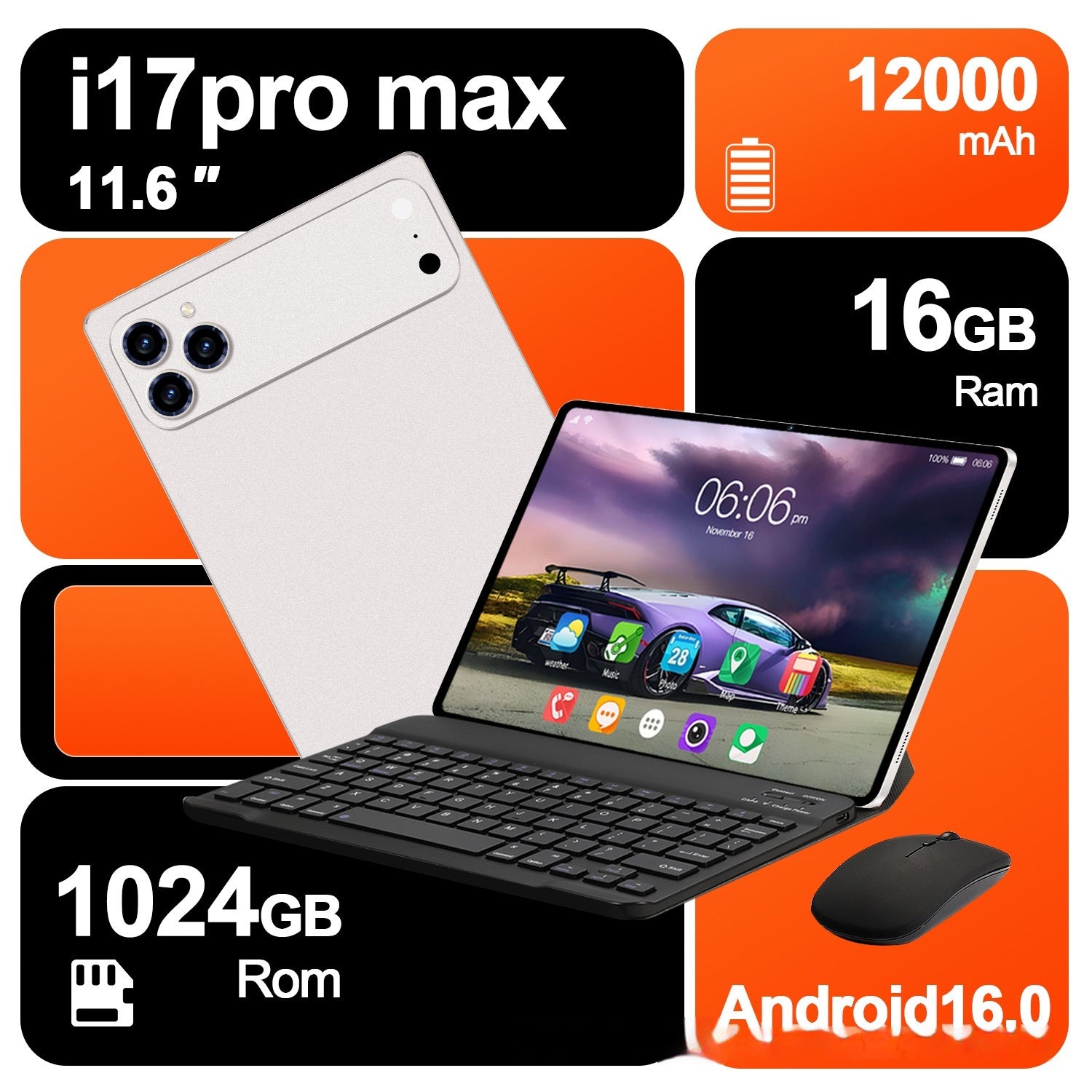 Portable And Minimalist Home Tablet Computer