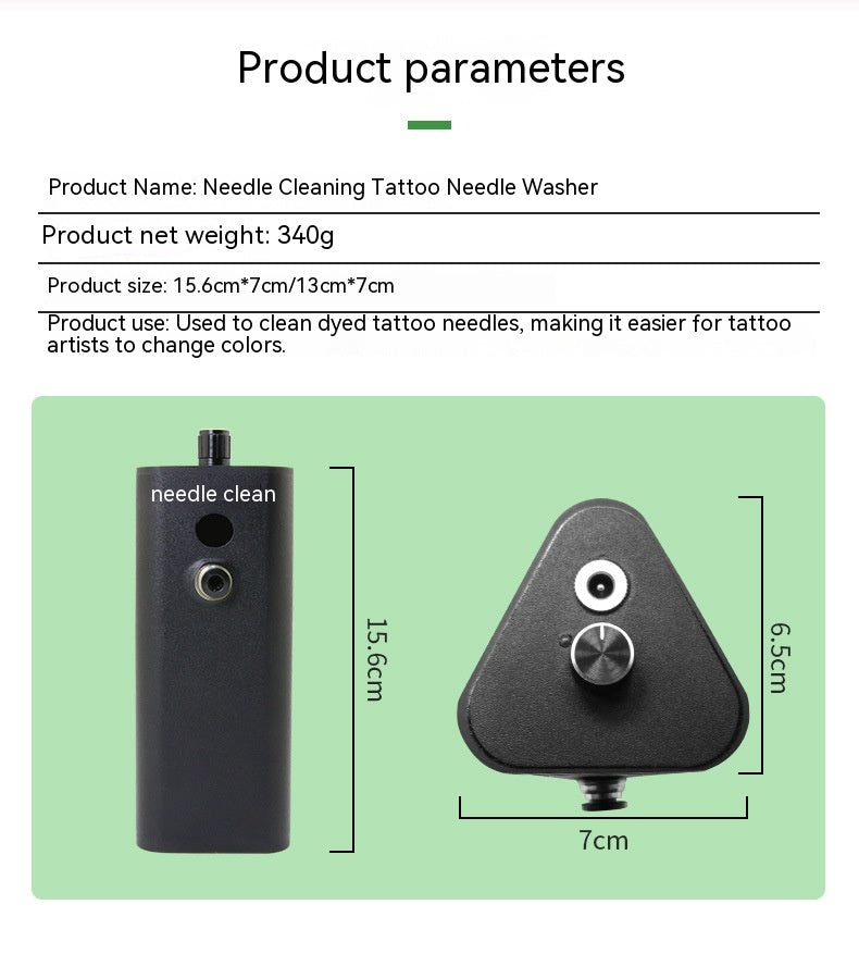 Automatic Induction Tattoo Cleaning Machine Tattoo Tips Cleaning Tool