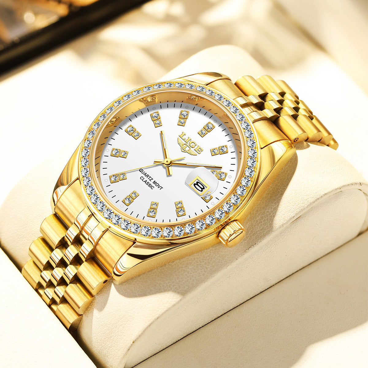 Big-dial Elegant Quartz Watch Domestically Produced Timepiece