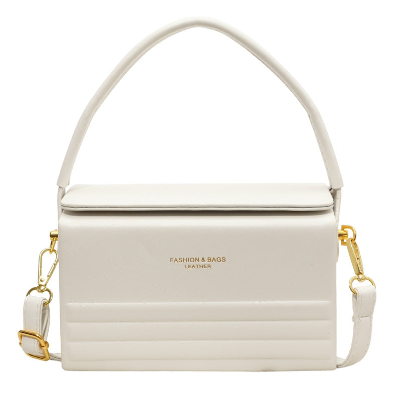 Womens Stylish Versatile Box Crossbody Bag