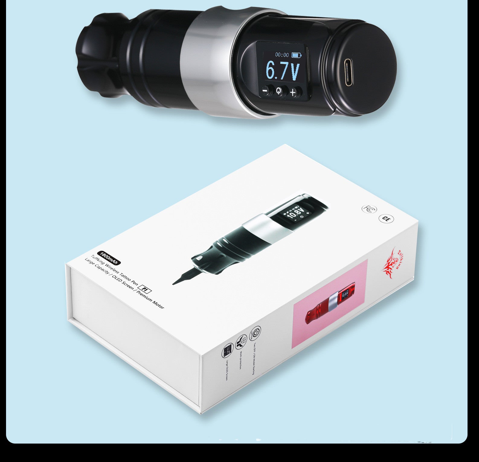 Wireless Lithium Battery Tattoo Pen All-in-one Machine