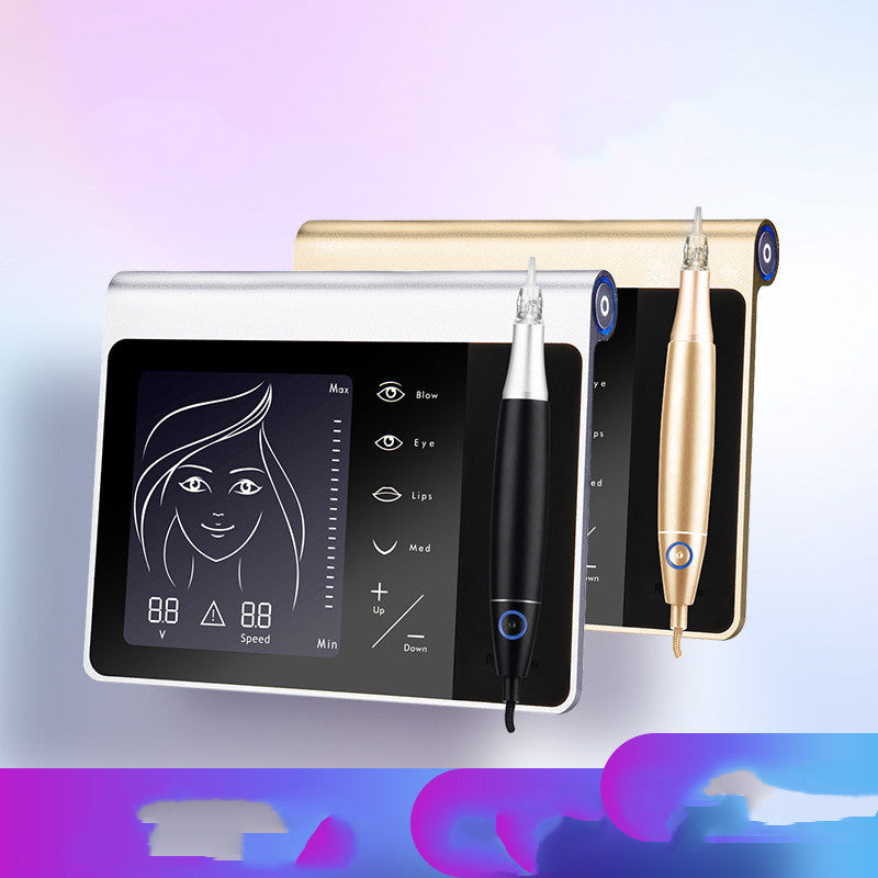 Panel Tattoo Machine Eyebrow Eyeliner